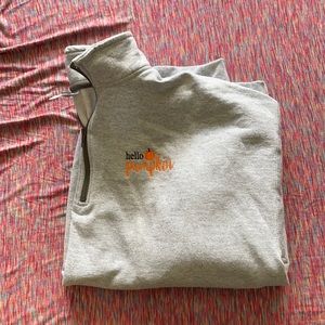 Hello Pumpkin Quarter Zip